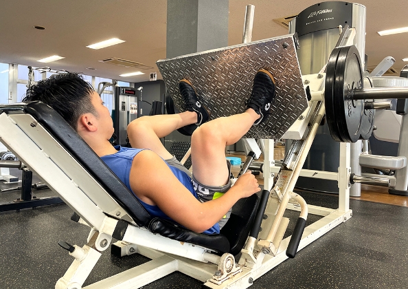 45度レッグプレス